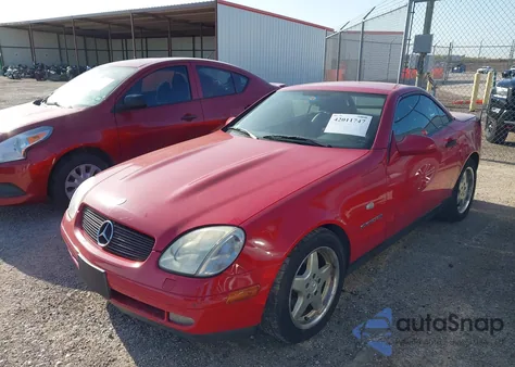 1998 Mercedes-Benz Slk 230 Kompressor z USA, uszkodzony, nr VIN WDBKK47F7WF058115